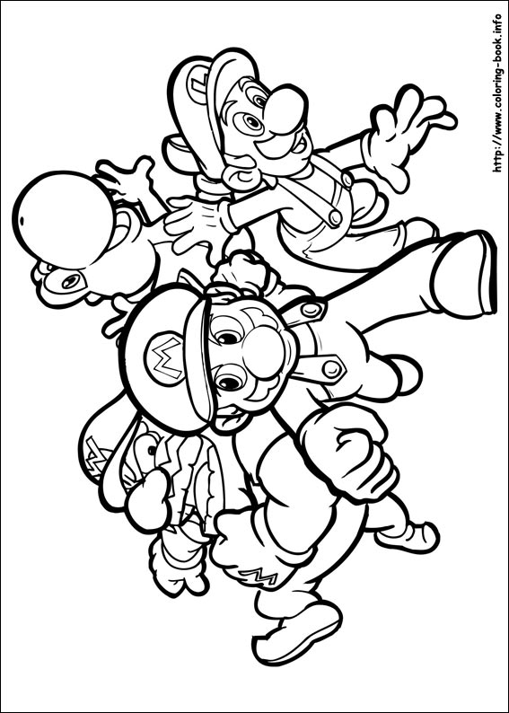 160+ Luigi Coloring Pages FREE Printable 96