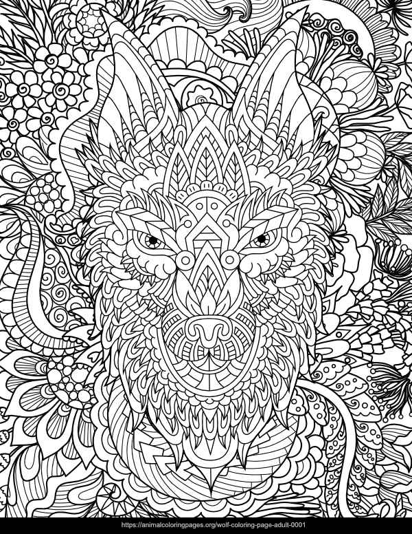 160 Wolf Coloring Pages: Howl with Creativity 102