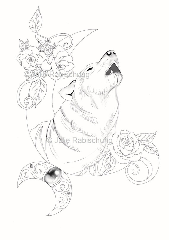 160 Wolf Coloring Pages: Howl with Creativity 103