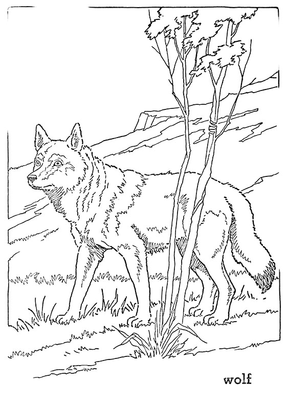 160 Wolf Coloring Pages: Howl with Creativity 104