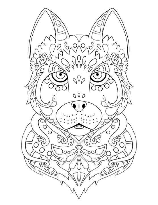 160 Wolf Coloring Pages: Howl with Creativity 109