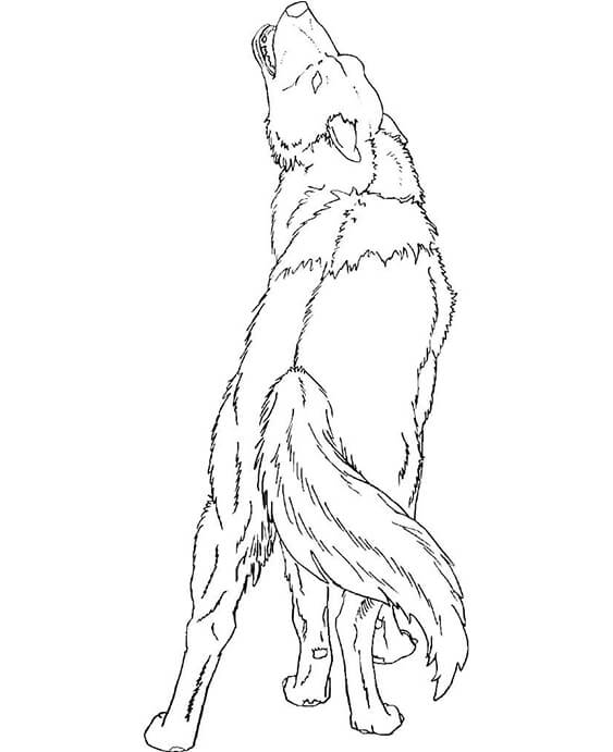 160 Wolf Coloring Pages: Howl with Creativity 111