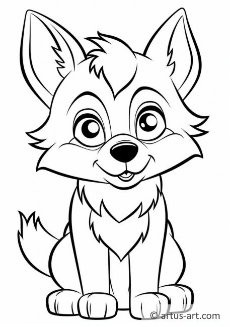 160 Wolf Coloring Pages: Howl with Creativity 118