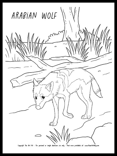 160 Wolf Coloring Pages: Howl with Creativity 125