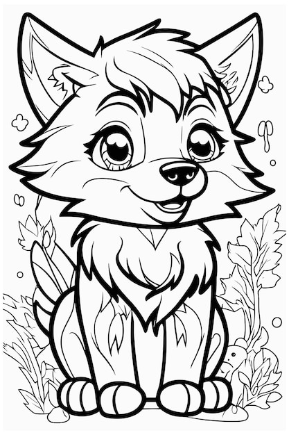 160 Wolf Coloring Pages: Howl with Creativity 127