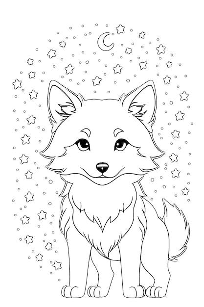 160 Wolf Coloring Pages: Howl with Creativity 128