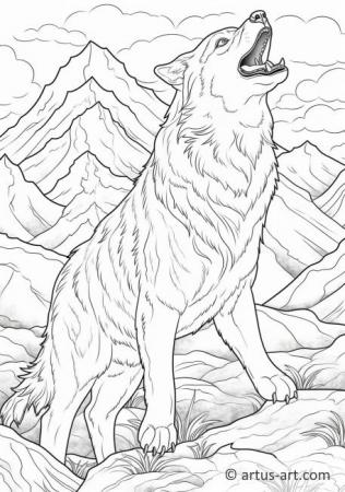 160 Wolf Coloring Pages: Howl with Creativity 141