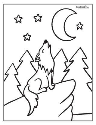 160 Wolf Coloring Pages: Howl with Creativity 145