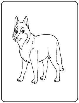 160 Wolf Coloring Pages: Howl with Creativity 153