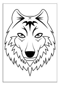 160 Wolf Coloring Pages: Howl with Creativity 155