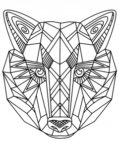 160 Wolf Coloring Pages: Howl with Creativity 159