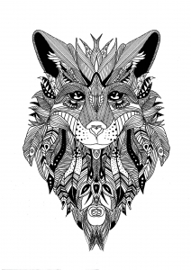 160 Wolf Coloring Pages: Howl with Creativity 162