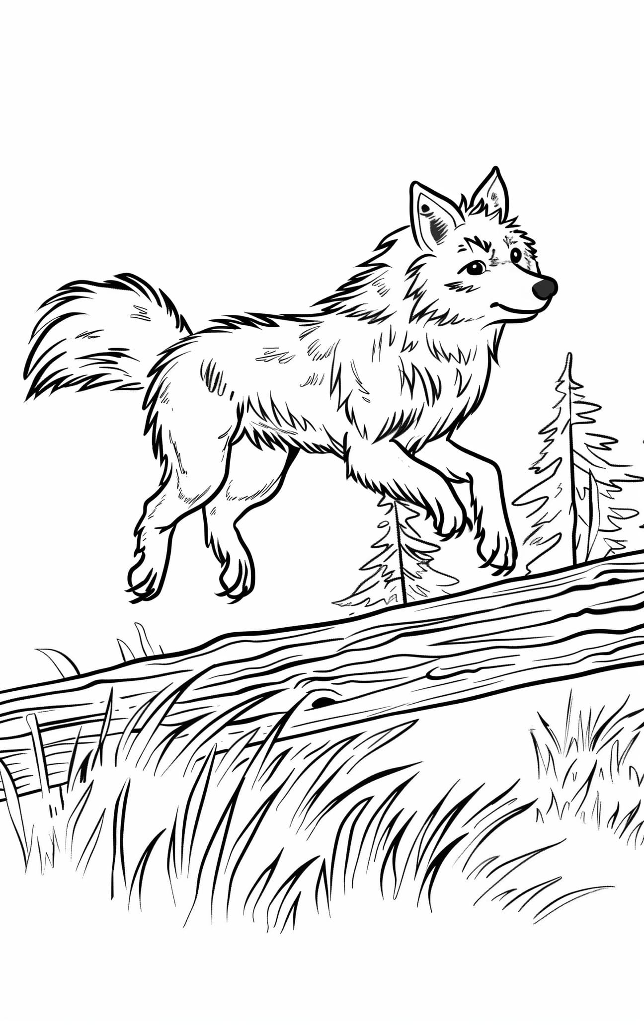 160 Wolf Coloring Pages: Howl with Creativity 19