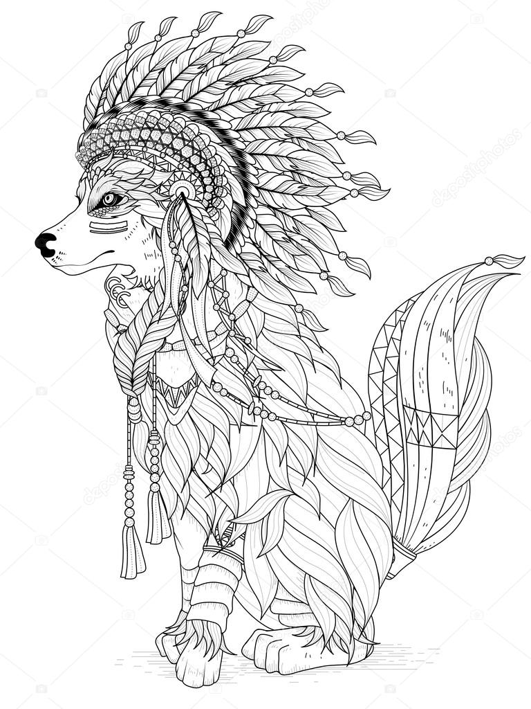 160 Wolf Coloring Pages: Howl with Creativity 54