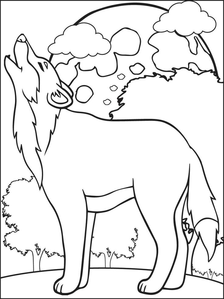 160 Wolf Coloring Pages: Howl with Creativity 58