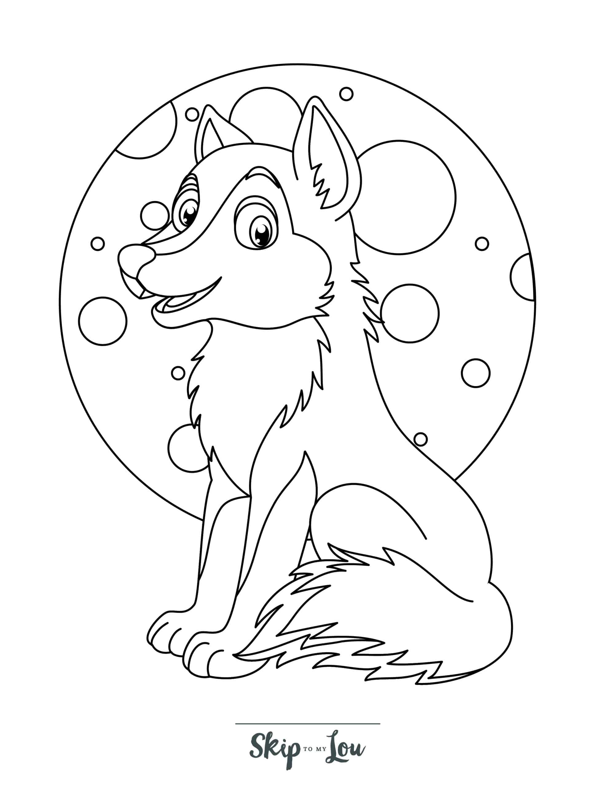 160 Wolf Coloring Pages: Howl with Creativity 6