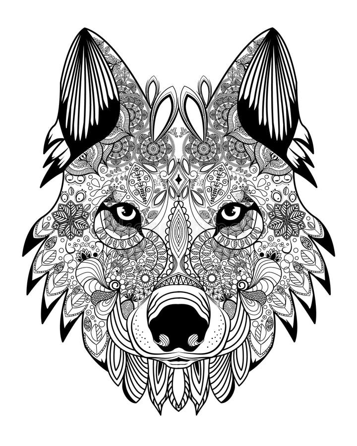 160 Wolf Coloring Pages: Howl with Creativity 71