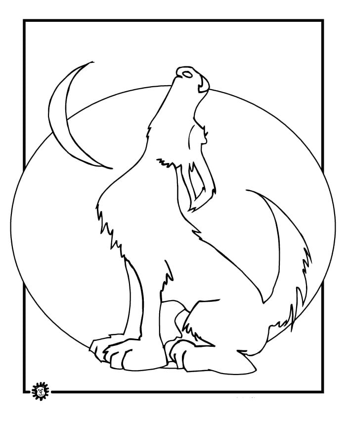 160 Wolf Coloring Pages: Howl with Creativity 75