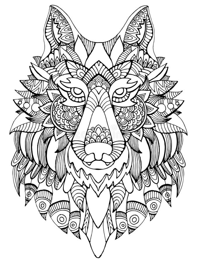 160 Wolf Coloring Pages: Howl with Creativity 76