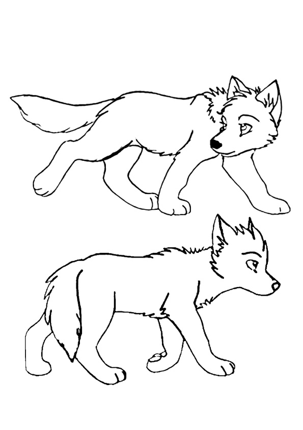 160 Wolf Coloring Pages: Howl with Creativity 84