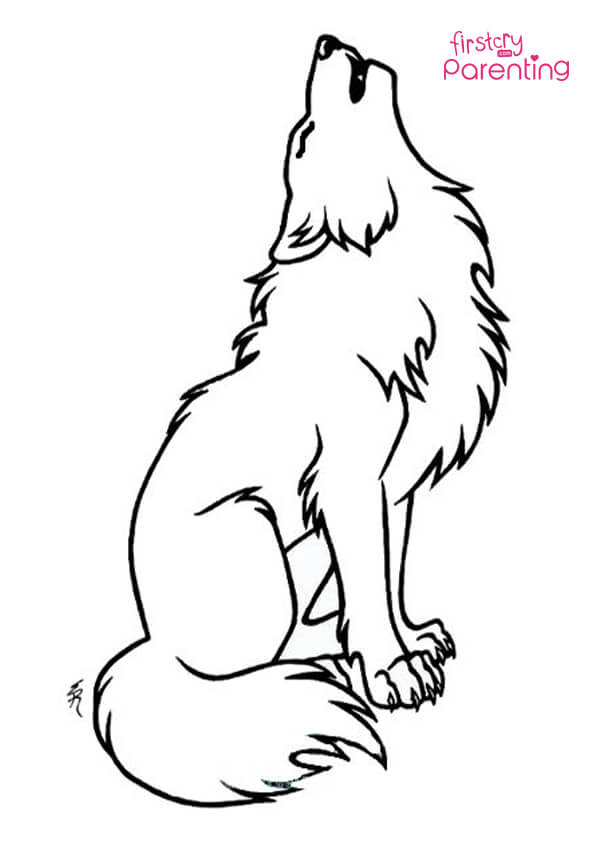 160 Wolf Coloring Pages: Howl with Creativity 88