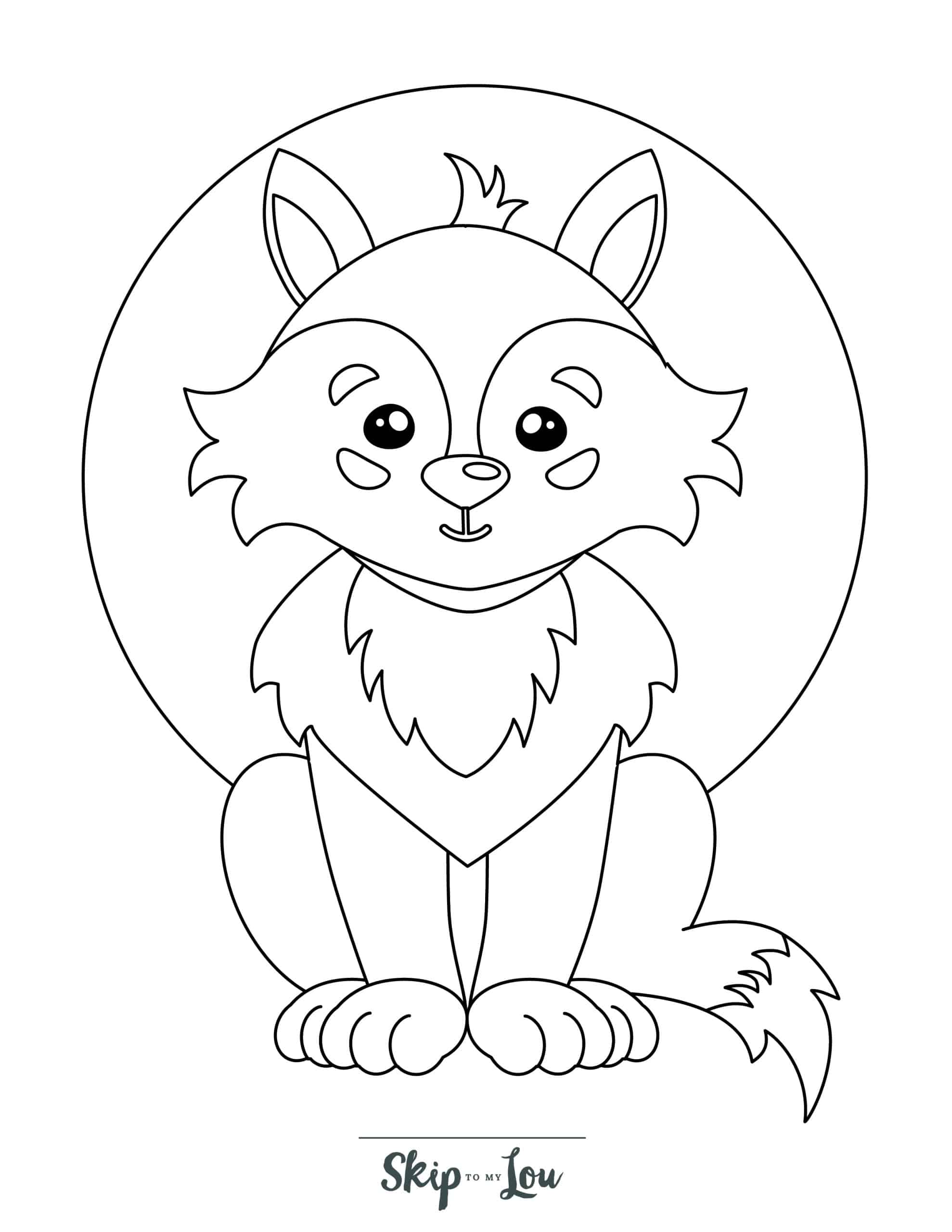 160 Wolf Coloring Pages: Howl with Creativity 9