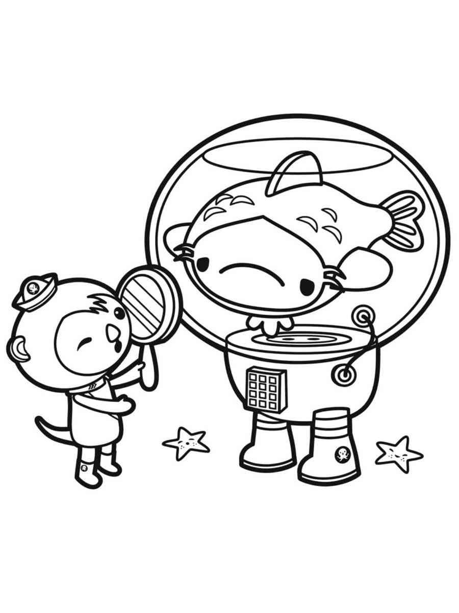 170+ Octonauts Coloring Pages 119