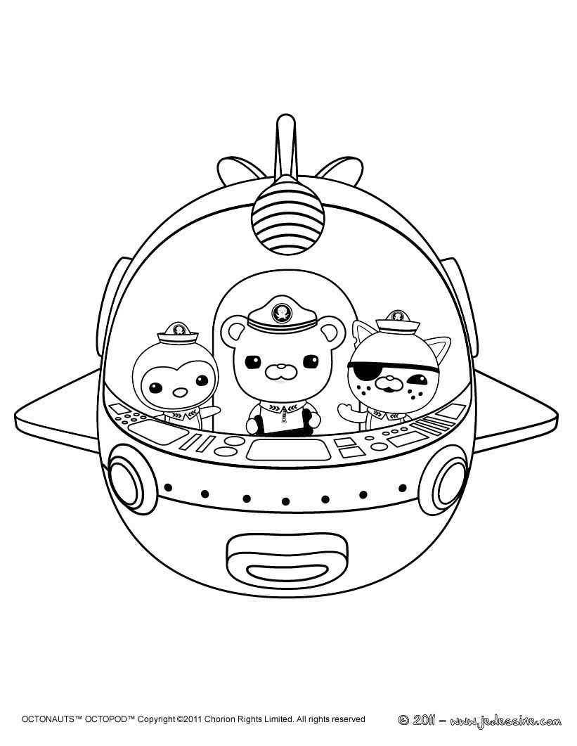 170+ Octonauts Coloring Pages 145