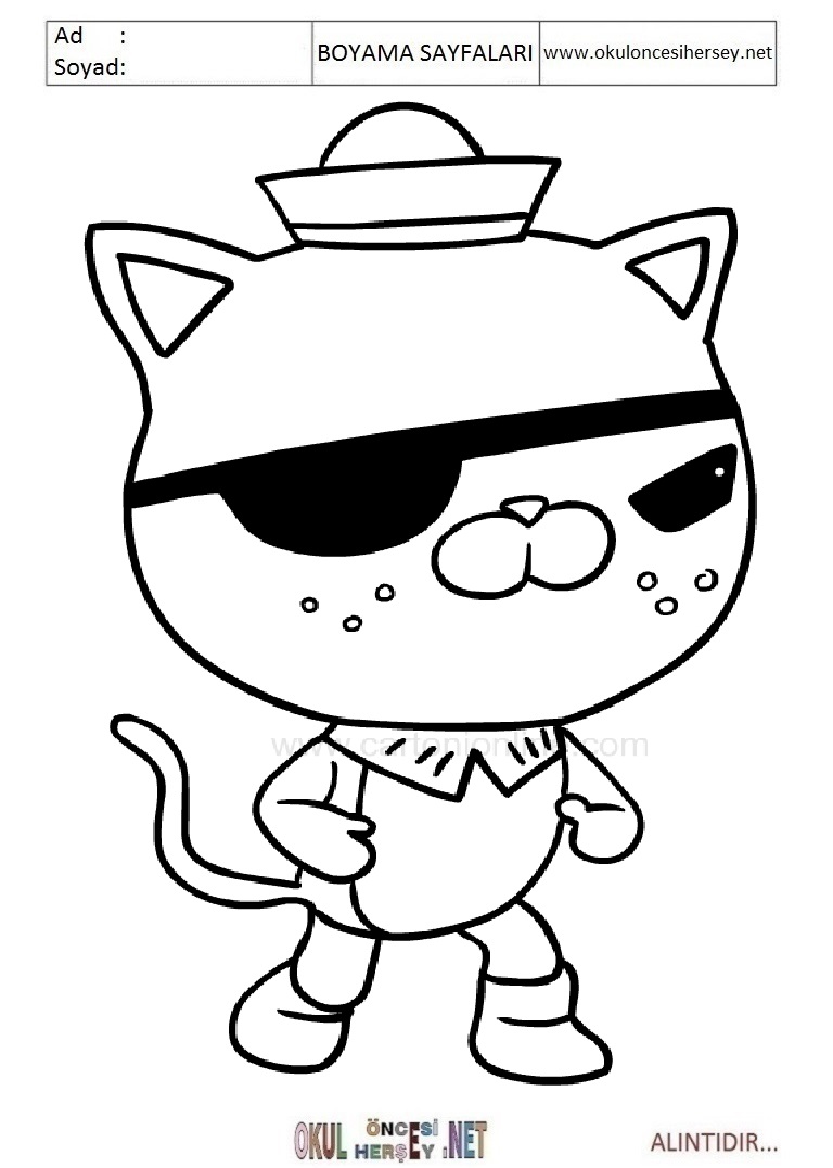 170+ Octonauts Coloring Pages 153