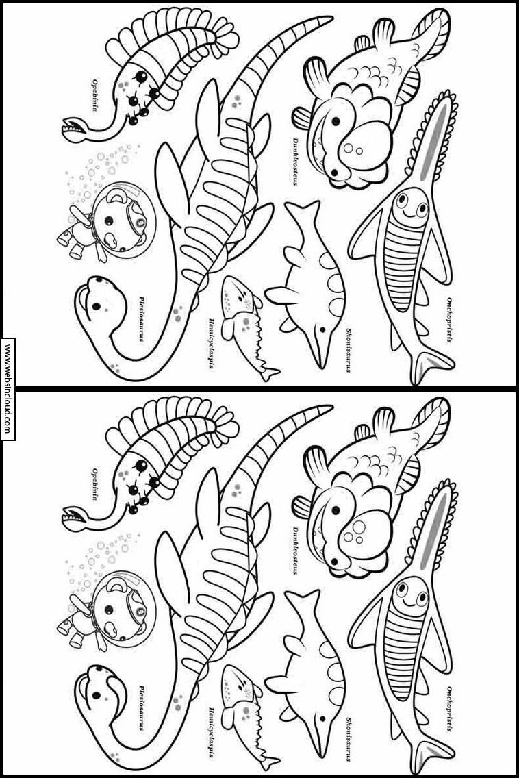 170+ Octonauts Coloring Pages 160