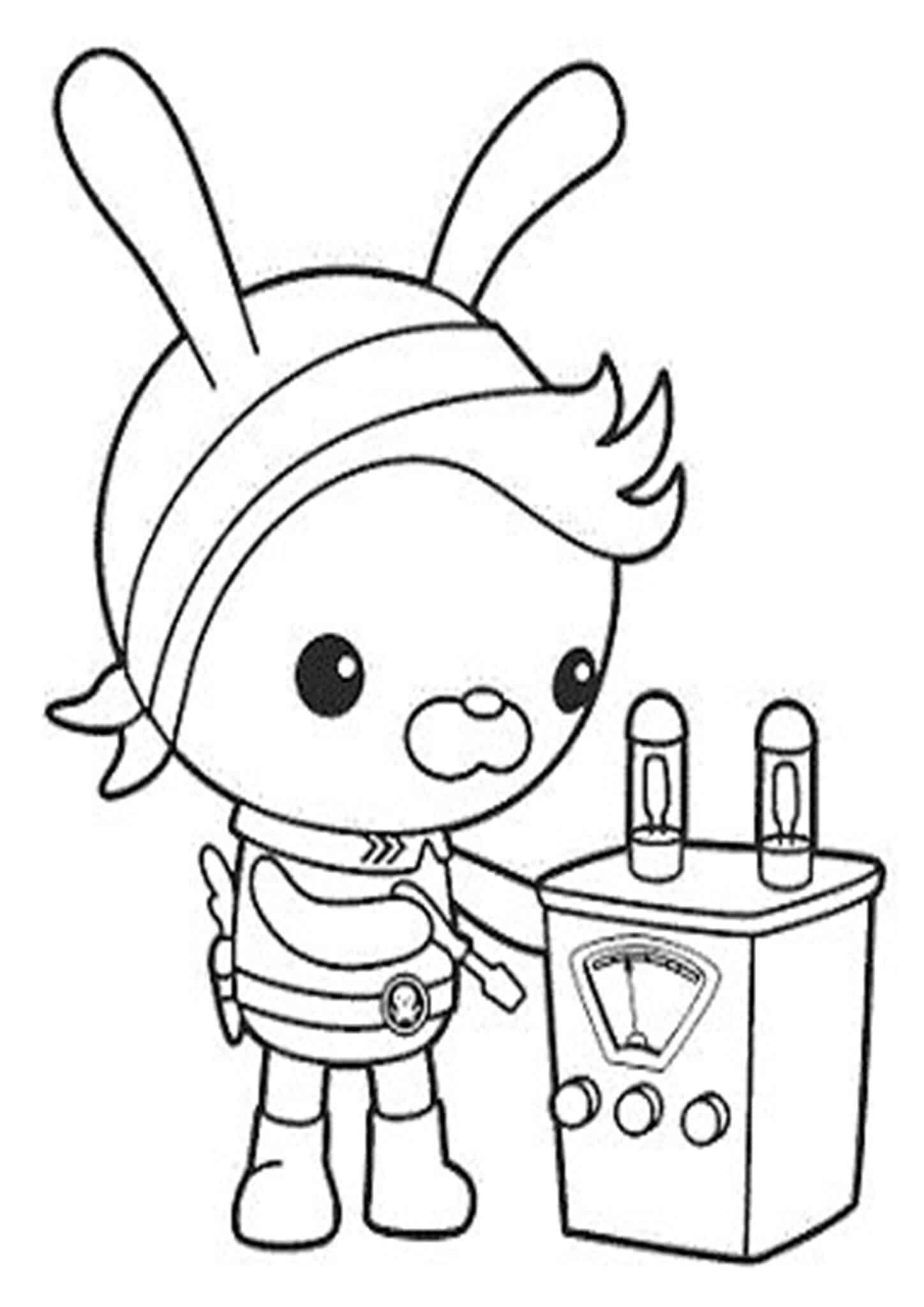 170+ Octonauts Coloring Pages 46