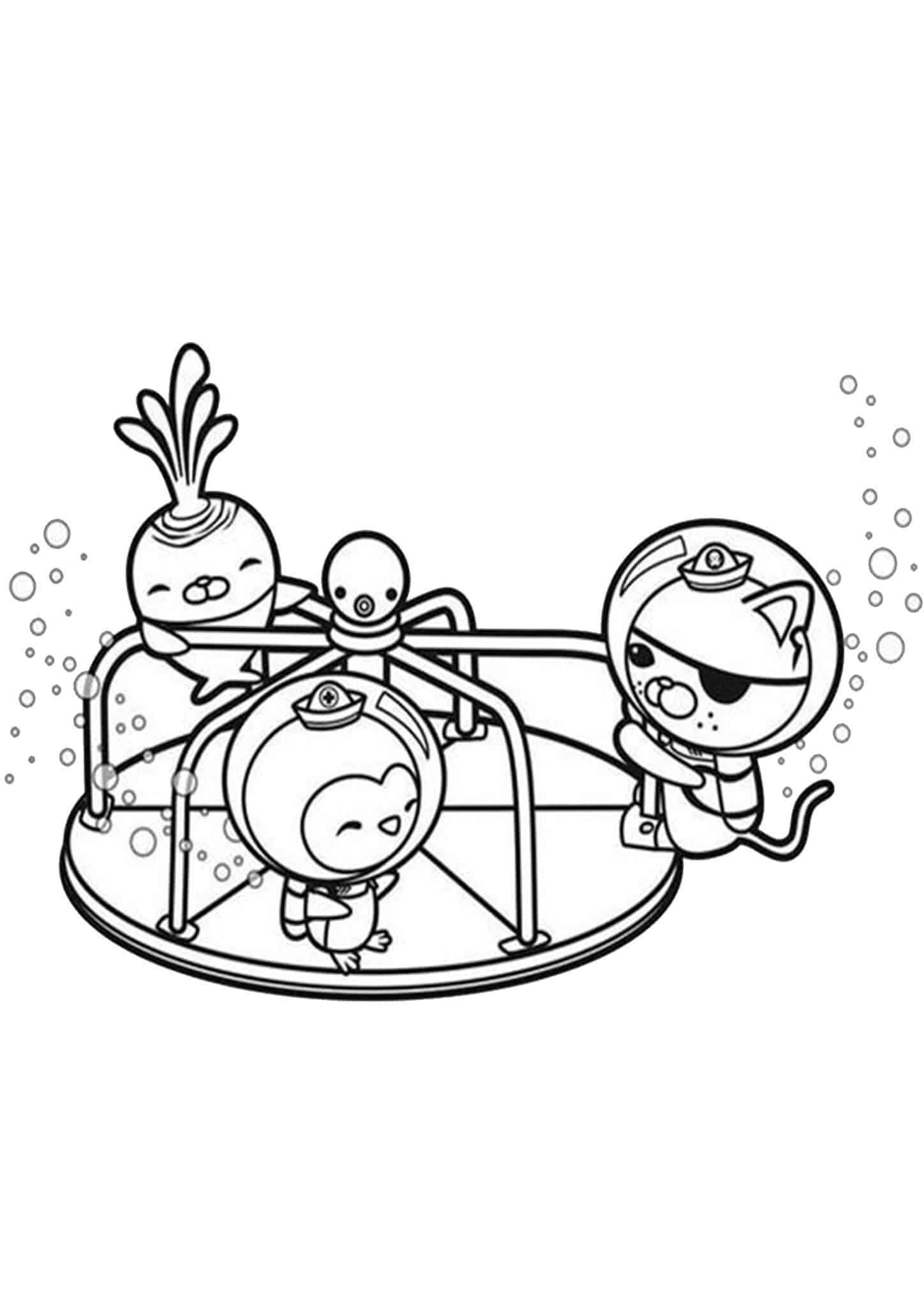 170+ Octonauts Coloring Pages 49