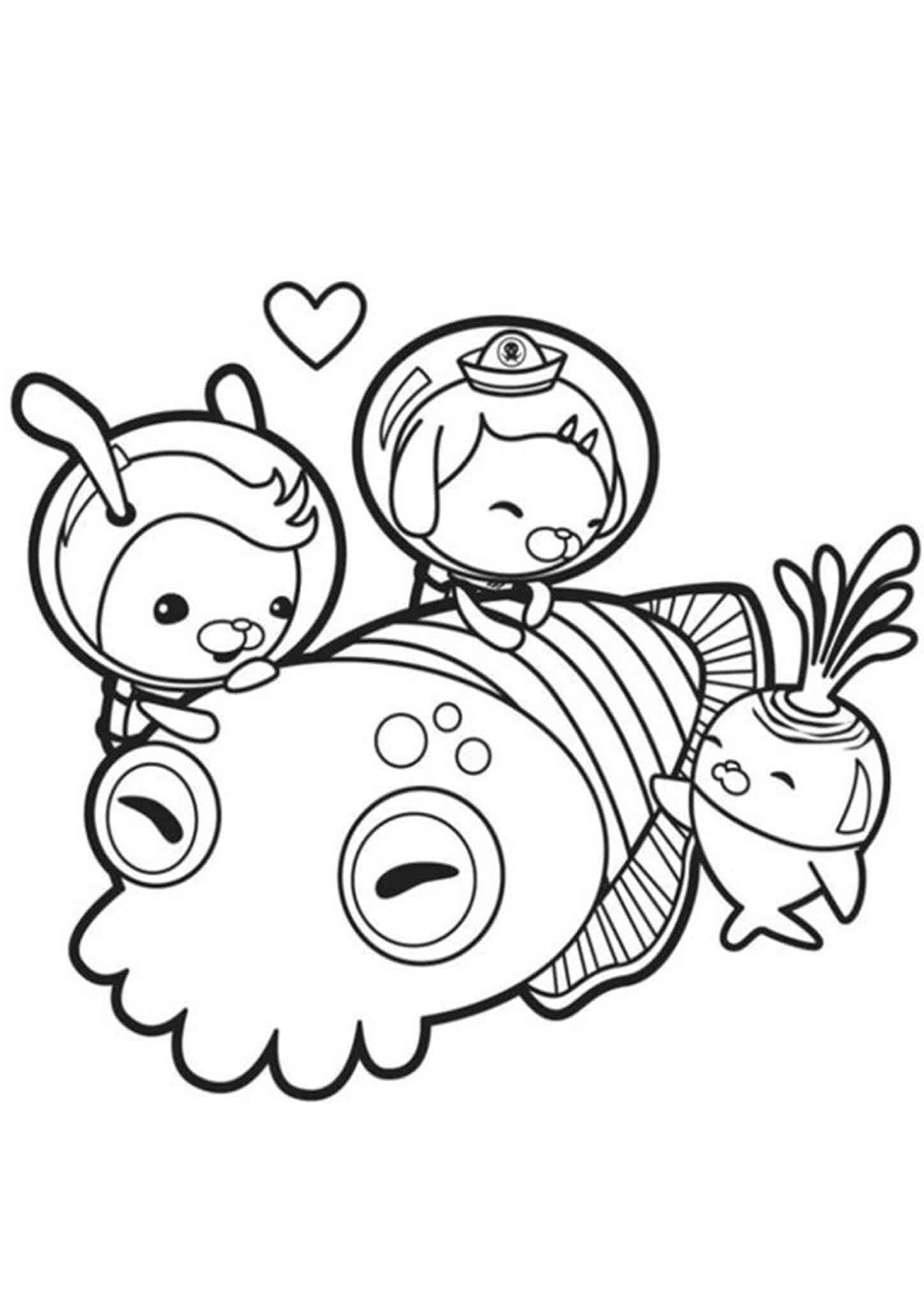 170+ Octonauts Coloring Pages 54