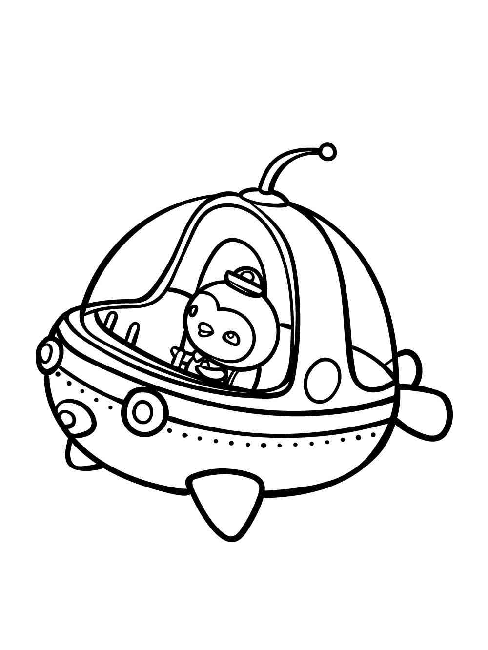 170+ Octonauts Coloring Pages 87