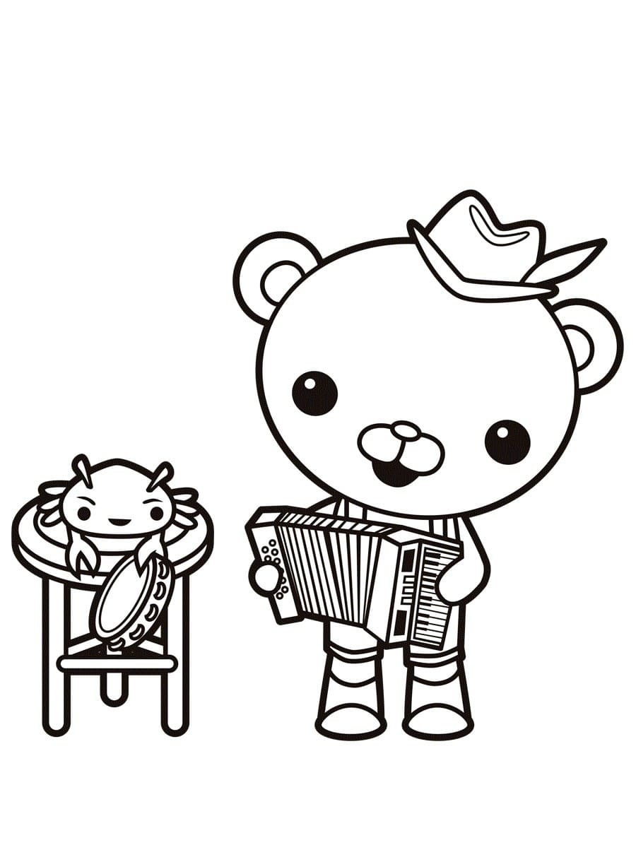 170+ Octonauts Coloring Pages 96