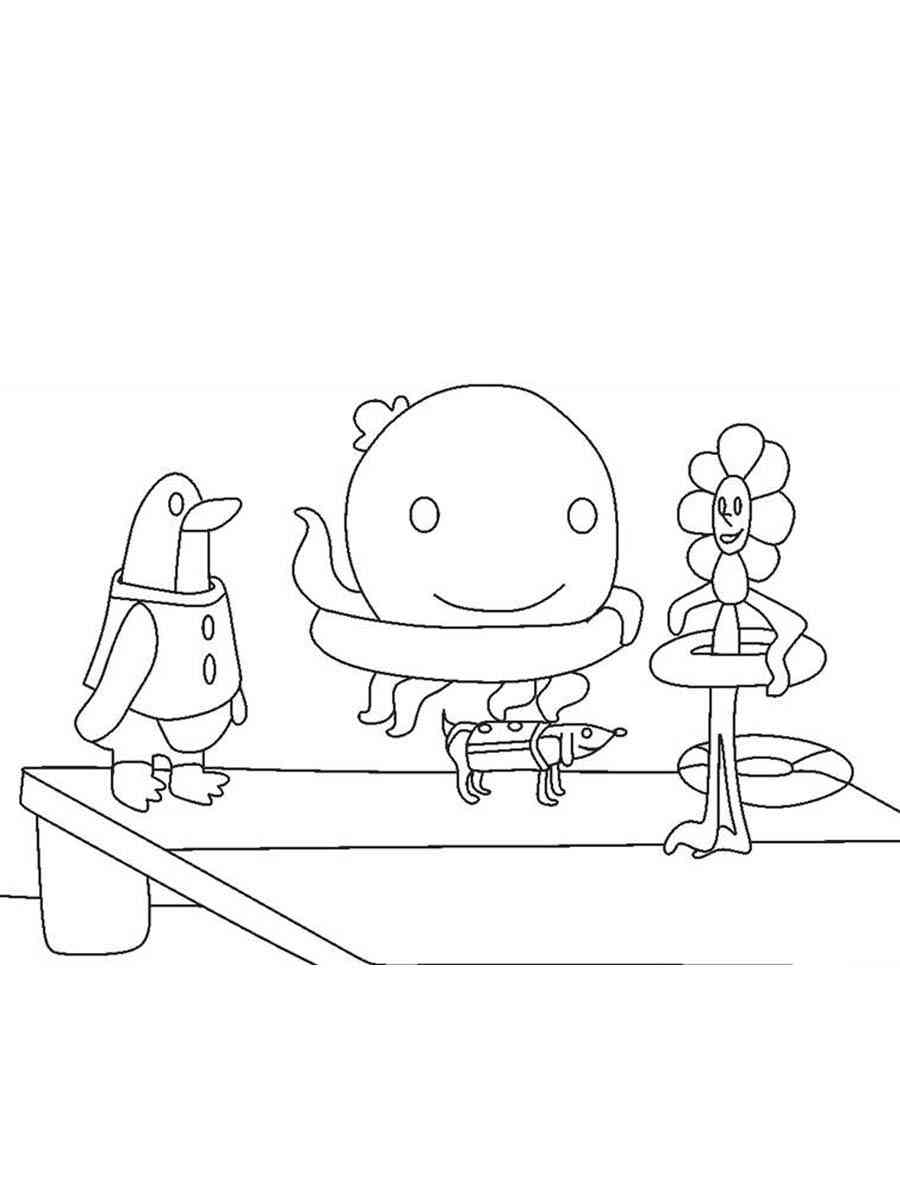 170+ Octonauts Coloring Pages 98