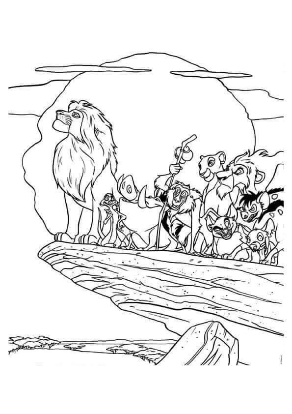 200+ Lion King Coloring Pages: Roar into Creativity 106