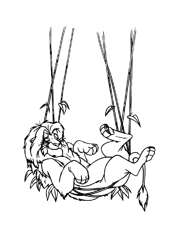 200+ Lion King Coloring Pages: Roar into Creativity 110