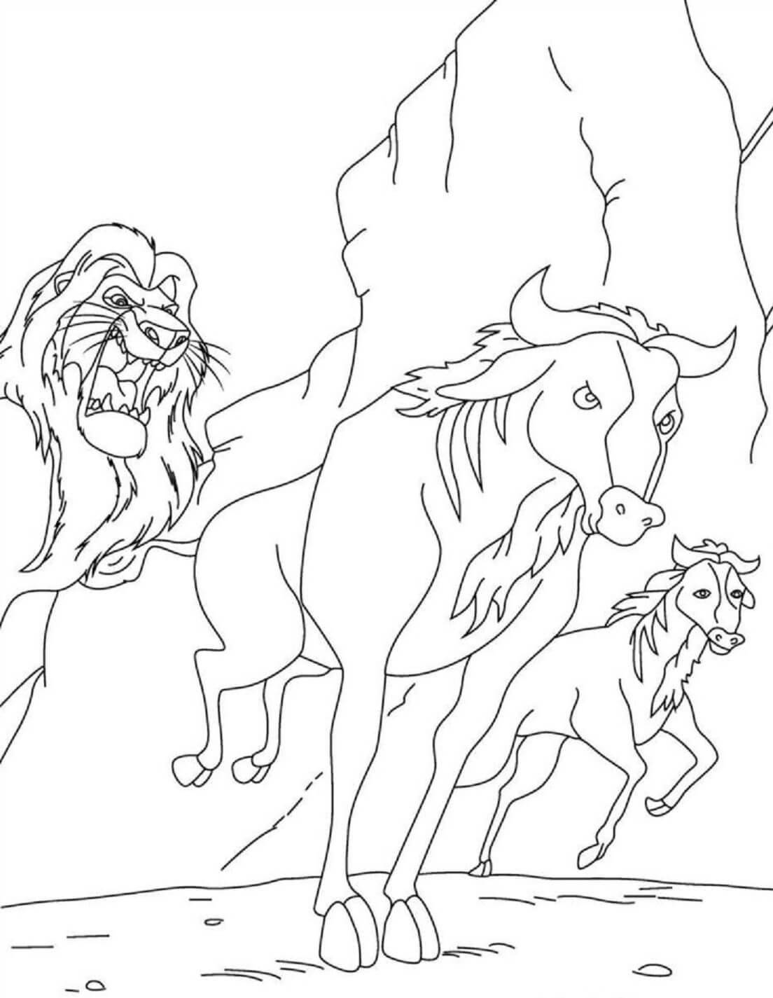 200+ Lion King Coloring Pages: Roar into Creativity 12