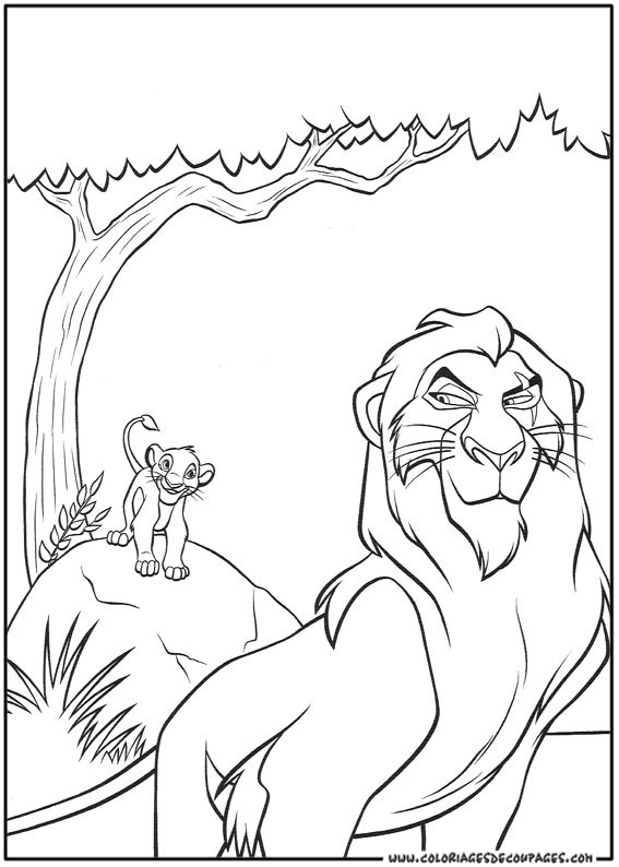 200+ Lion King Coloring Pages: Roar into Creativity 129