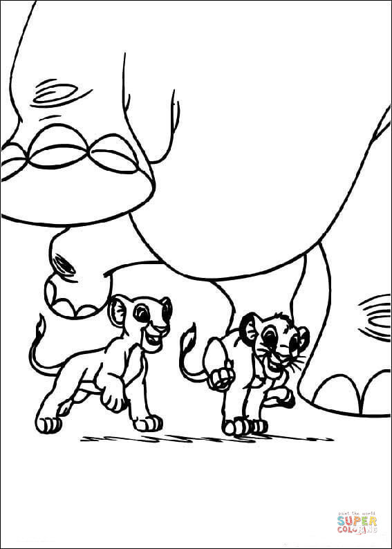 200+ Lion King Coloring Pages: Roar into Creativity 131