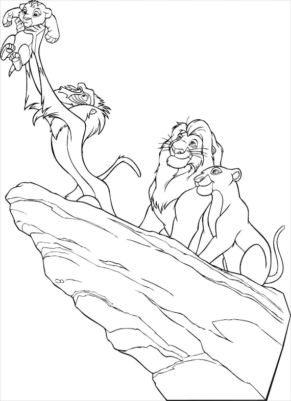 200+ Lion King Coloring Pages: Roar into Creativity 137