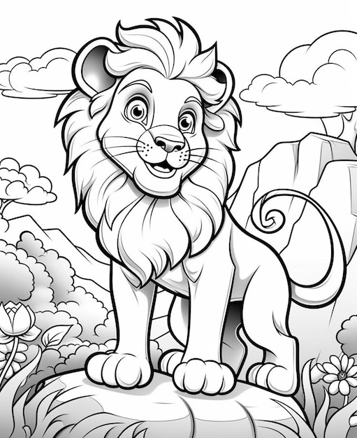 200+ Lion King Coloring Pages: Roar into Creativity 155