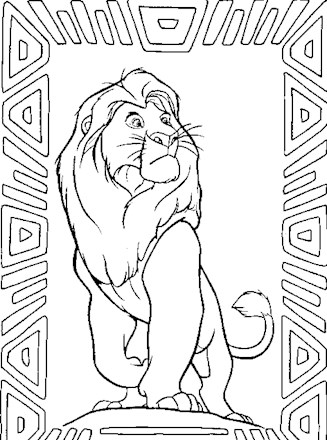 200+ Lion King Coloring Pages: Roar into Creativity 187