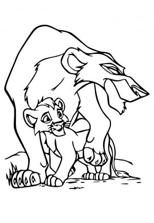 200+ Lion King Coloring Pages: Roar into Creativity 188