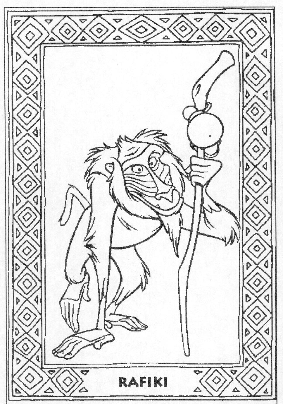 200+ Lion King Coloring Pages: Roar into Creativity 22