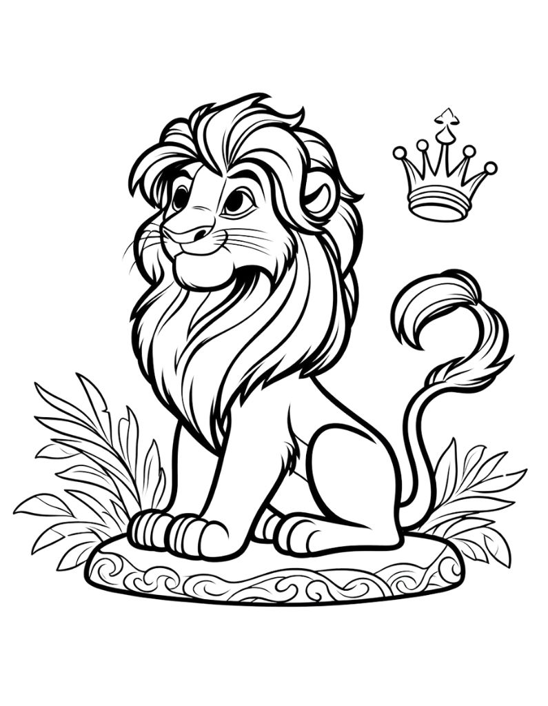 200+ Lion King Coloring Pages: Roar into Creativity 38