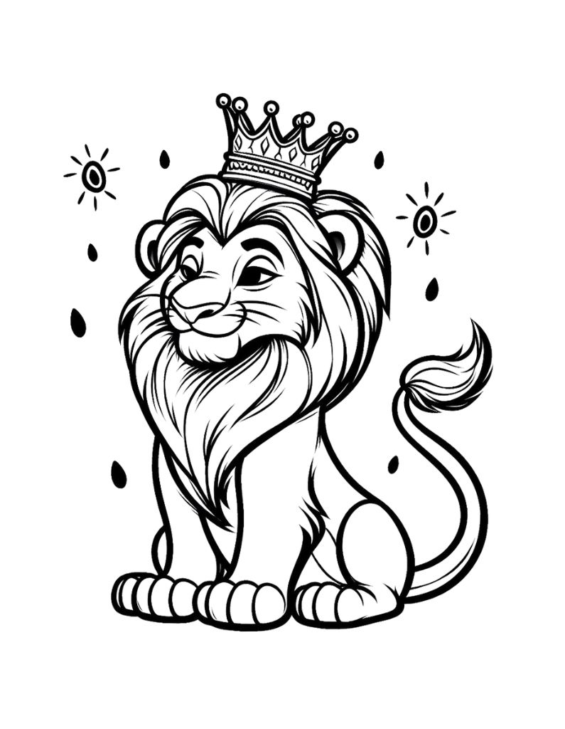 200+ Lion King Coloring Pages: Roar into Creativity 42