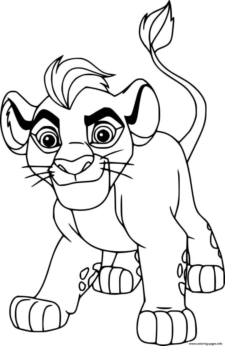 200+ Lion King Coloring Pages: Roar into Creativity 44