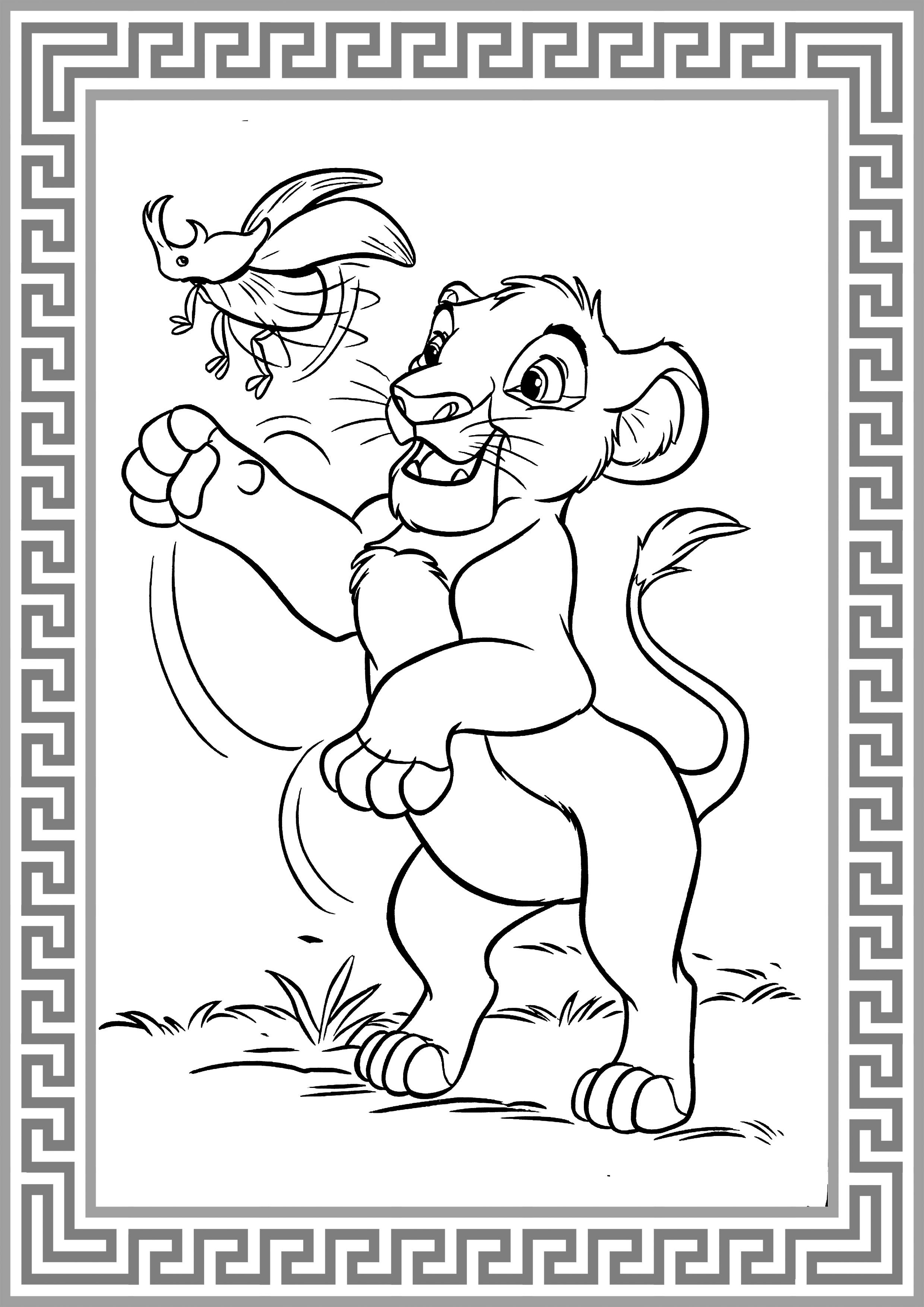 200+ Lion King Coloring Pages: Roar into Creativity 48